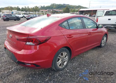 2019 Hyundai Elantra Value Edition из США, поврежденный, VIN 5NPD84LF6KH482397